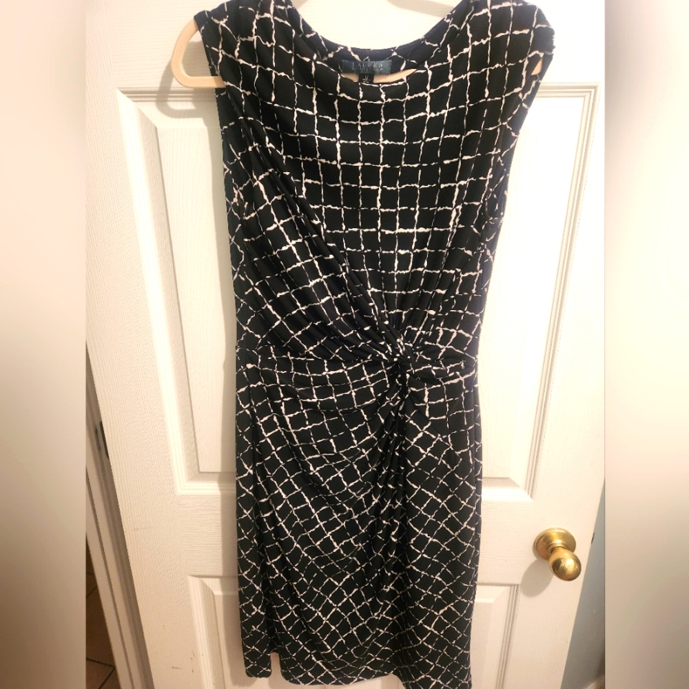 Ralph Lauren Twist Tie at Waist Dress